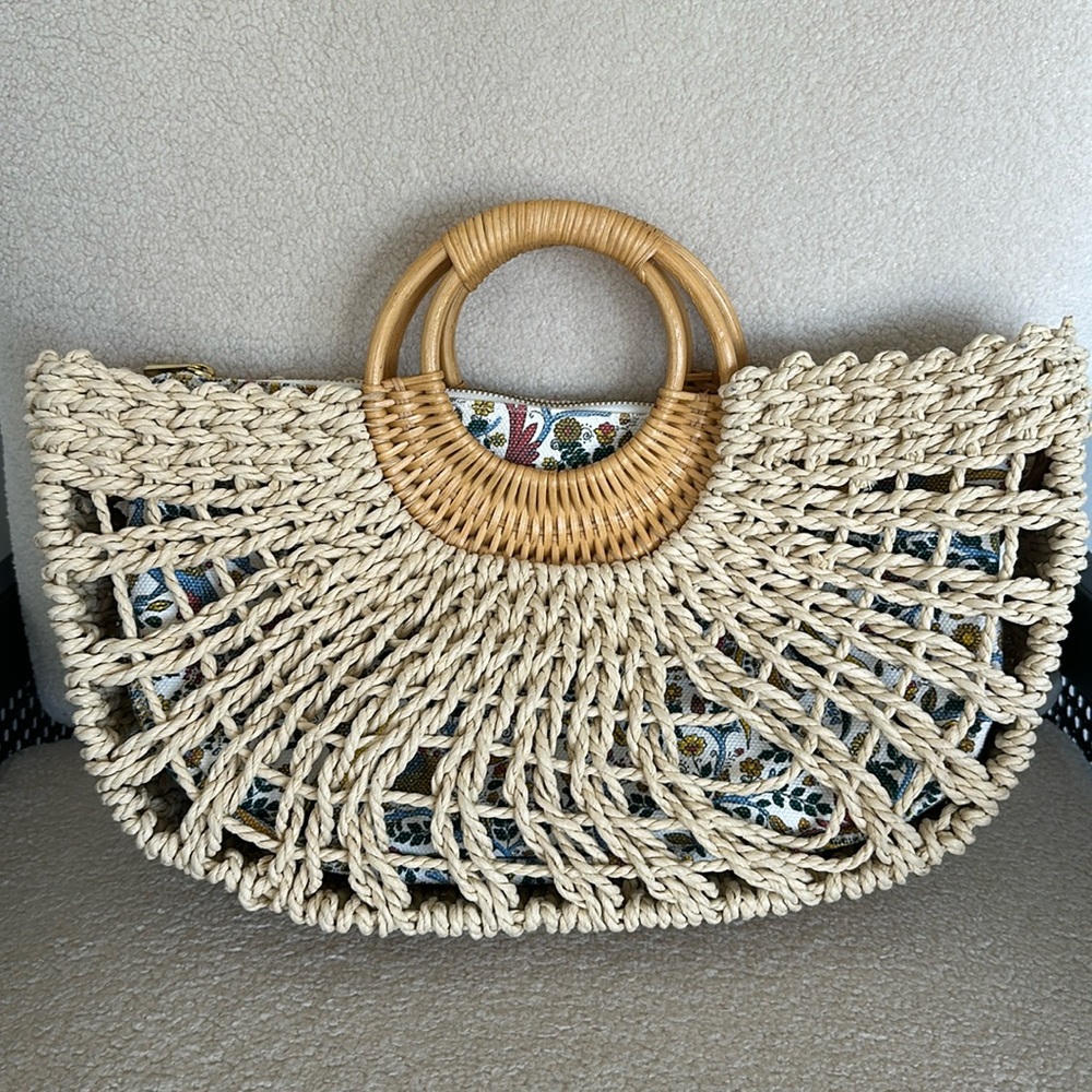 Boden basket bag